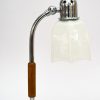 Art Deco Swiveling Chrome Table Lamp Vienna Around 1920s