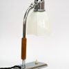 Art Deco Swiveling Chrome Table Lamp Vienna Around 1920s