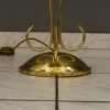 Rupert Nikoll Floor Lamp with Original Fabric Shades, Vienna, Around 1950s