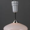 Adjustable Art Deco Chandelier 1920s by Bauhaus