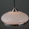 Adjustable Art Deco Chandelier 1920s by Bauhaus