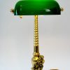 Art Deco Banker lamp vienna around 1920s