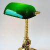 Art Deco Banker lamp vienna around 1920s