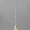 Art deco pendant with original antique opaline glass shade vienna around 1920s