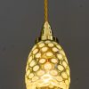 Art deco pendant with original antique opaline glass shade vienna around 1920s