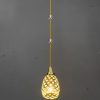 Art deco pendant with original antique opaline glass shade vienna around 1920s