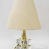 2 Big Bakalowits table lamps vienna around 1950s