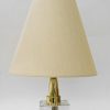 2 Big Bakalowits table lamps vienna around 1950s