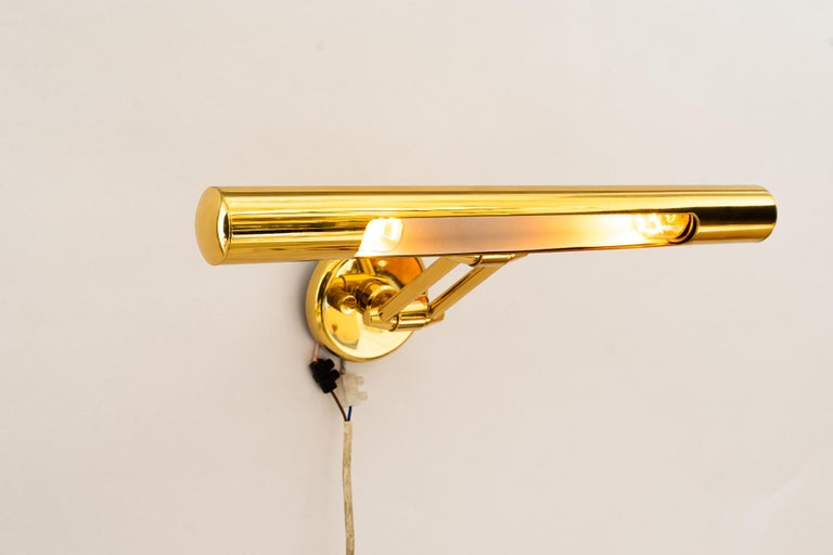 4 x Wall lamp vienna around 1970s