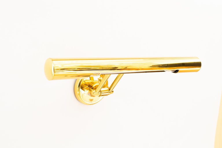 4 x Wall lamp vienna around 1970s