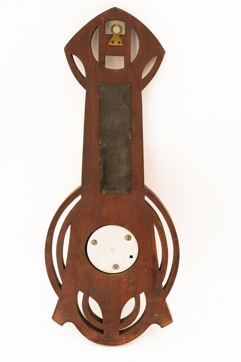 Art Deco wood weatherstation vienna around 1920s