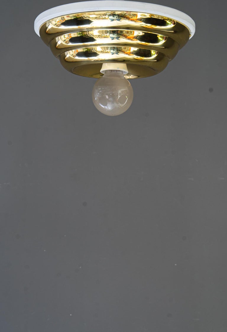 Art deco ceiling lamp vienna around 1920s