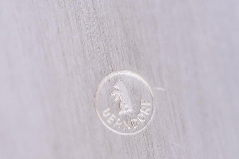 Berndorf Champagne Bucket Round, 1920s 'Alpaca ' (marked by Berndorf on bottom)