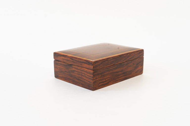 Rosewood cigars Box around 1950s