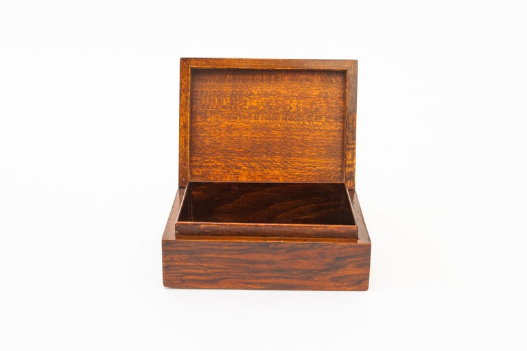 Rosewood cigars Box around 1950s