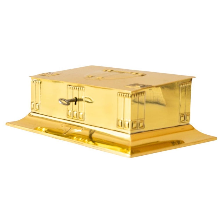 WMF art deco jewelry box germany around 1920s