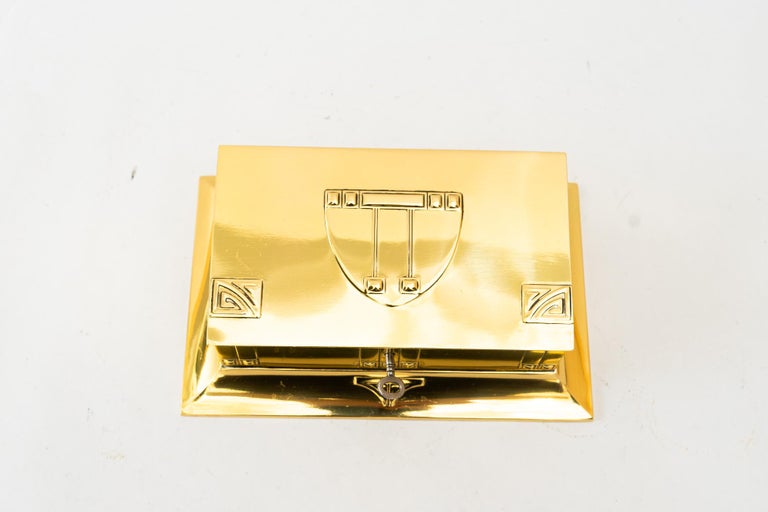 WMF art deco jewelry box germany around 1920s