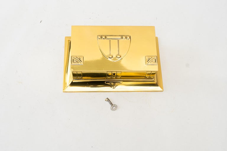 WMF art deco jewelry box germany around 1920s