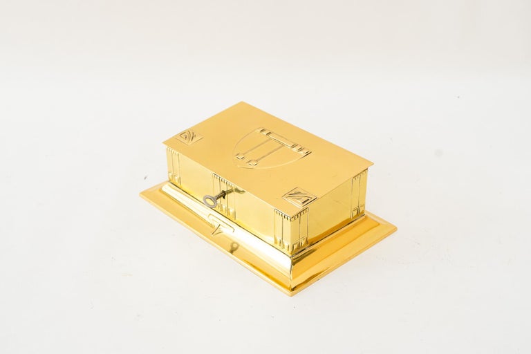 WMF art deco jewelry box germany around 1920s