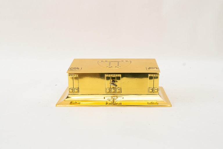 WMF art deco jewelry box germany around 1920s