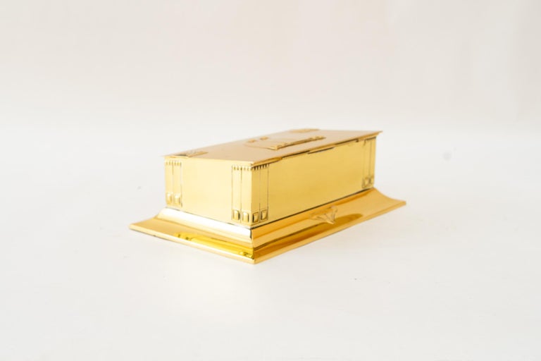WMF art deco jewelry box germany around 1920s