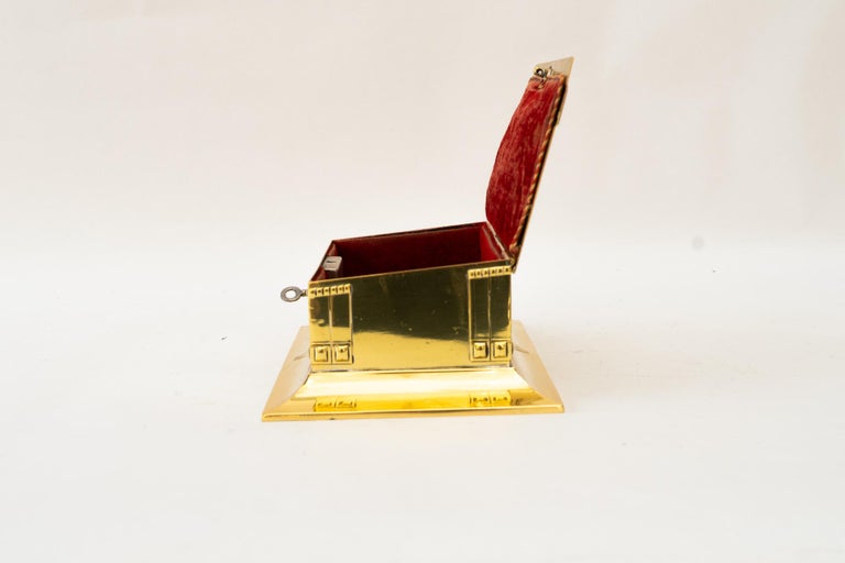 WMF art deco jewelry box germany around 1920s