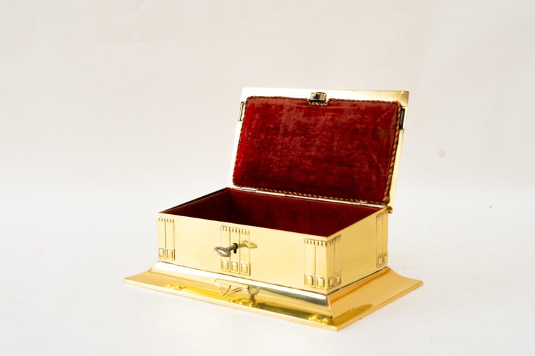 WMF art deco jewelry box germany around 1920s