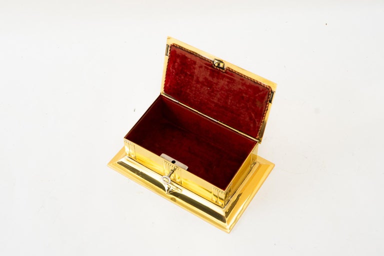 WMF art deco jewelry box germany around 1920s