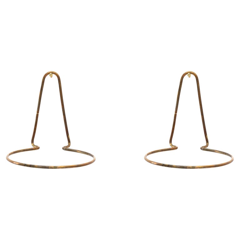 2x wall flower pot holder vienna around 1950s