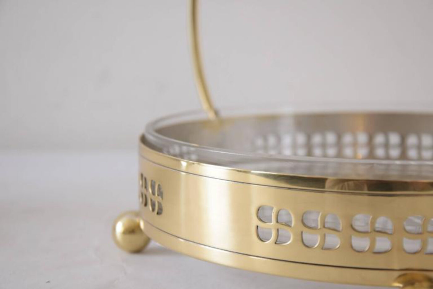 Jugendstil Centerpiece with Original Glass