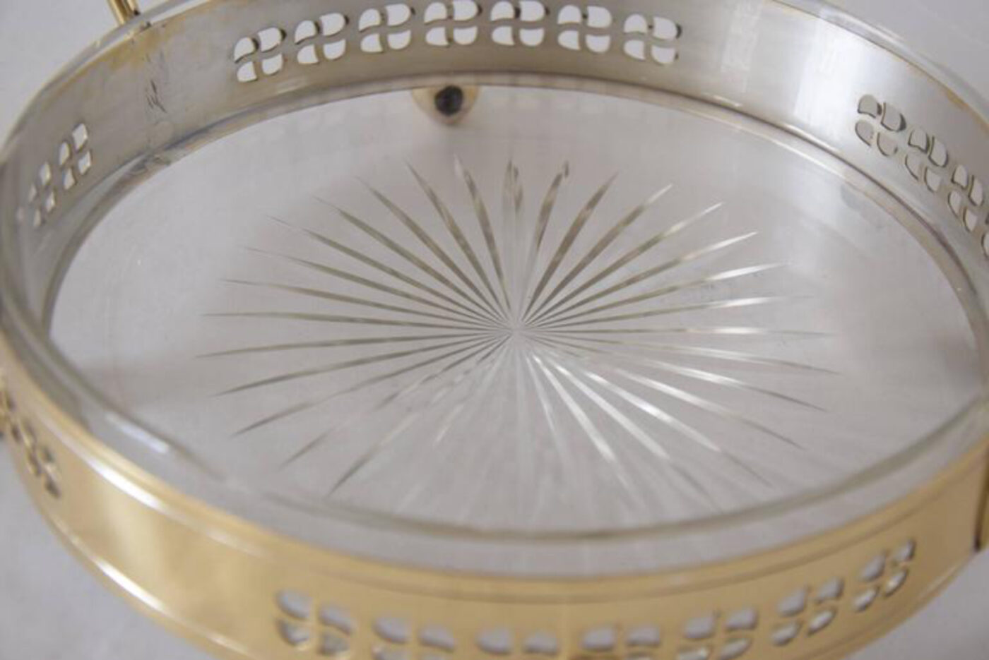 Jugendstil Centerpiece with Original Glass