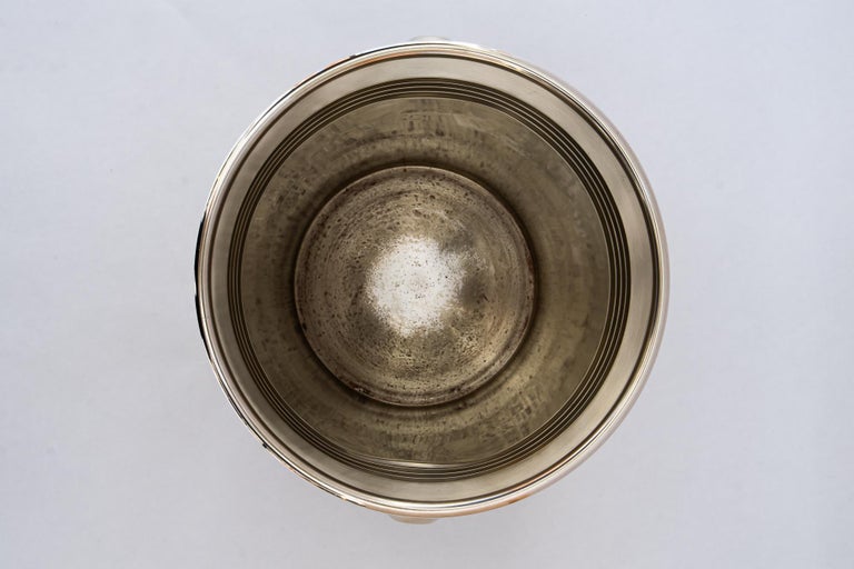 Berndorf Champagne Bucket Round, 1920s 'Alpaca '