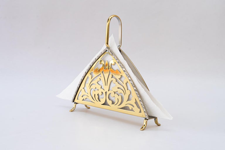 Brass Napkin Holder vienna around 1920s