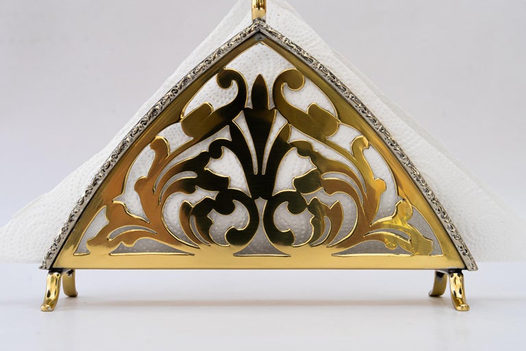 Brass Napkin Holder vienna around 1920s