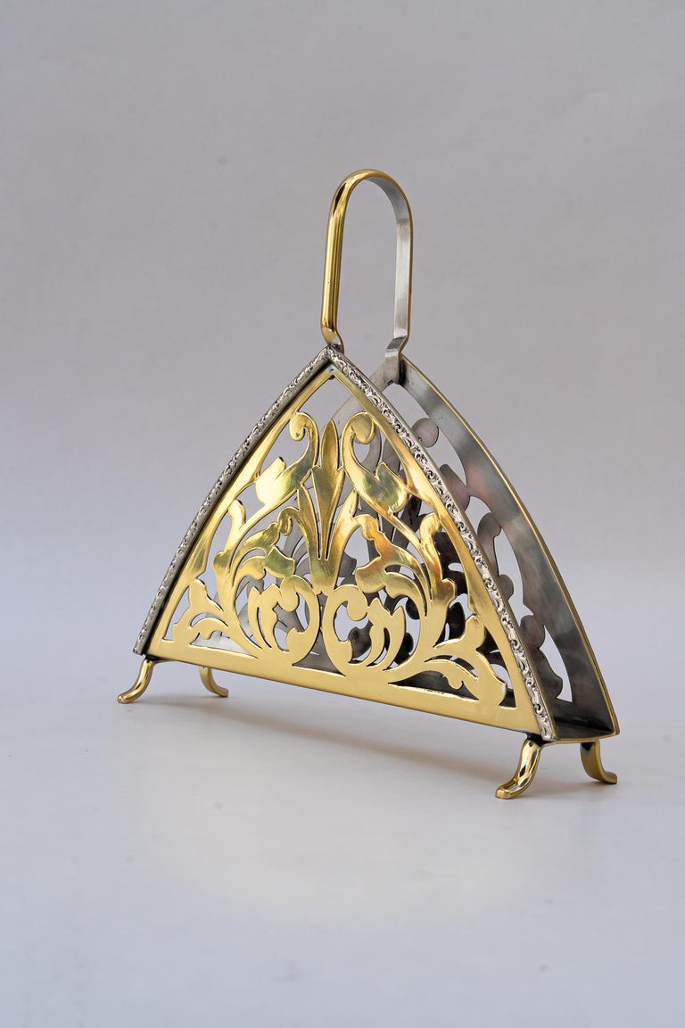 Brass Napkin Holder vienna around 1920s