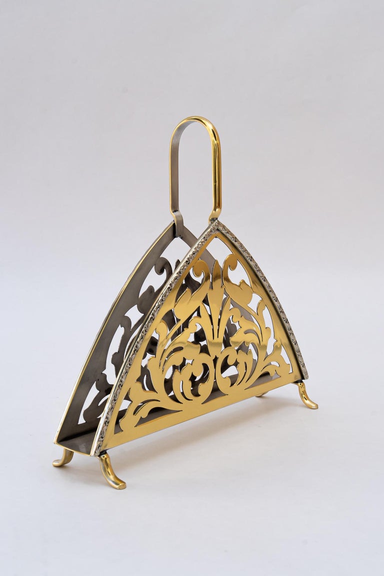 Brass Napkin Holder vienna around 1920s