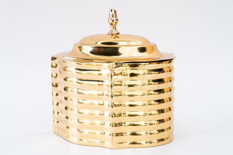 Art Deco brass Jewelry Box around 1920s