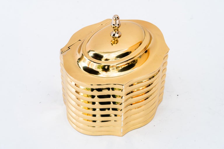 Art Deco brass Jewelry Box around 1920s