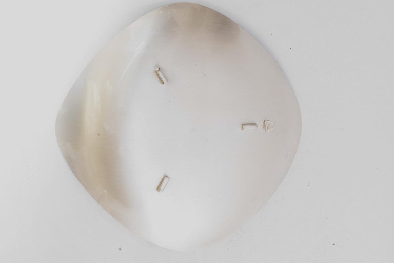 Wall dacoration silvered and painted by WMF Ikora germany around 1930s