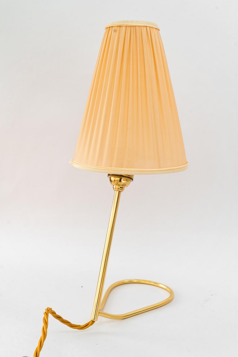 Rupert Nikoll table lamp with fabric shade vienna around 1960s
