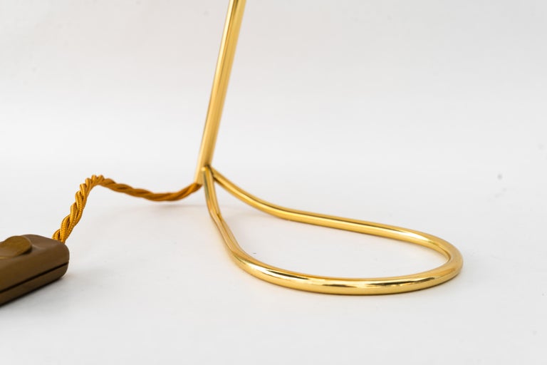 Rupert Nikoll table lamp with fabric shade vienna around 1960s