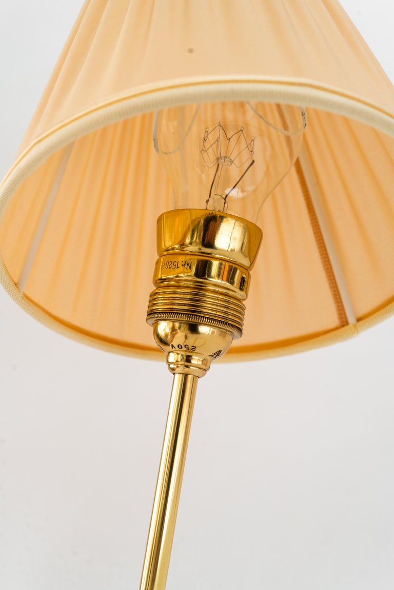Rupert Nikoll table lamp with fabric shade vienna around 1960s