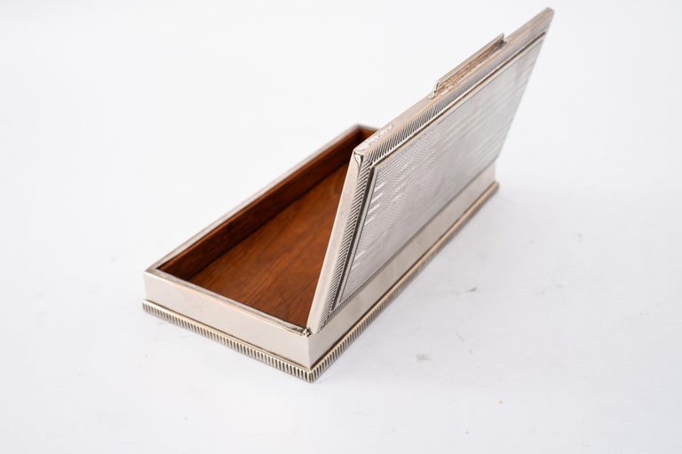 Art deco Alpaca Jewelry Box vienna around 1920s