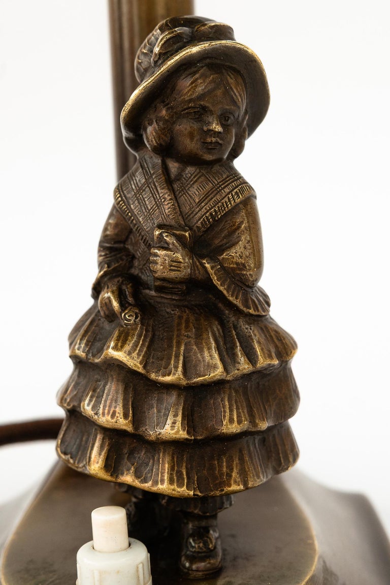 Jugendstil table lamp vienna around 1907