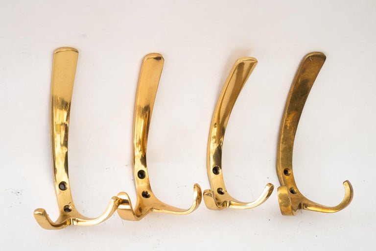 4x Austrian wall hooks by Herta Baller, 1950s