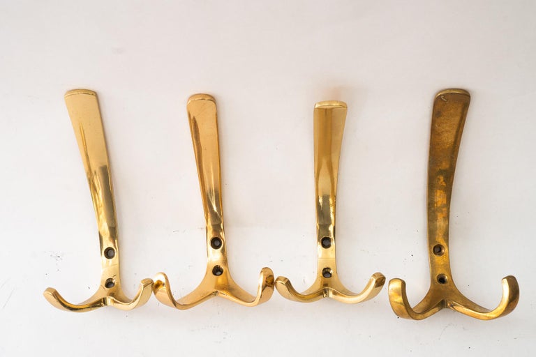 4x Austrian wall hooks by Herta Baller, 1950s