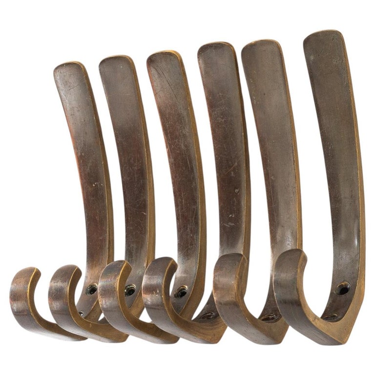 6x Hooks by Hertha Baller, circa 1950s