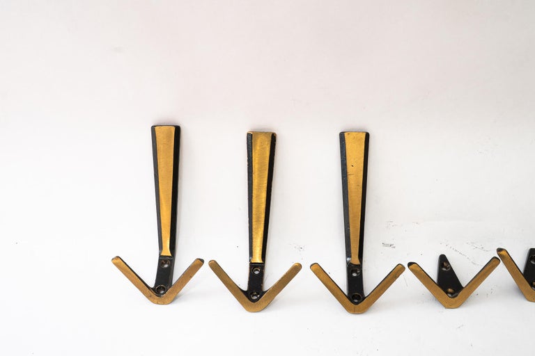 8 Wall Hooks by Herta Baller, around 1950s