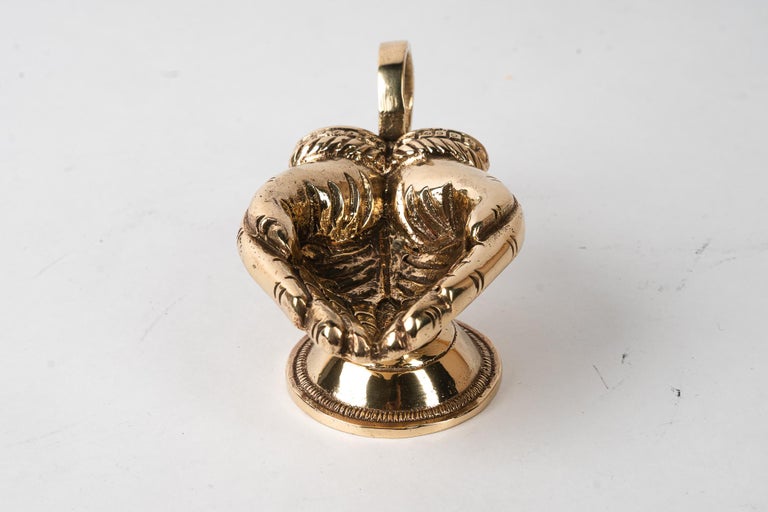 Cast Bronze ashtray around 1950s