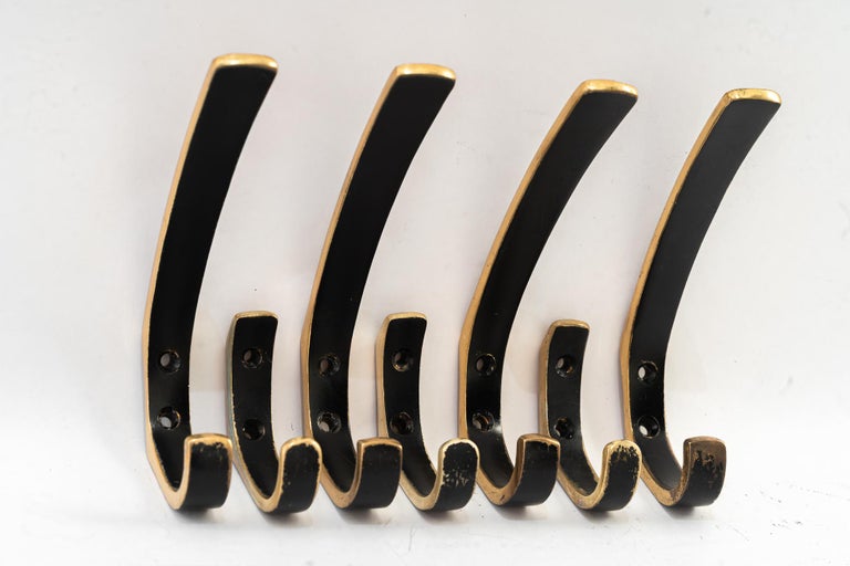 4 big and 3 small herta baller hooks vienna around 1950s